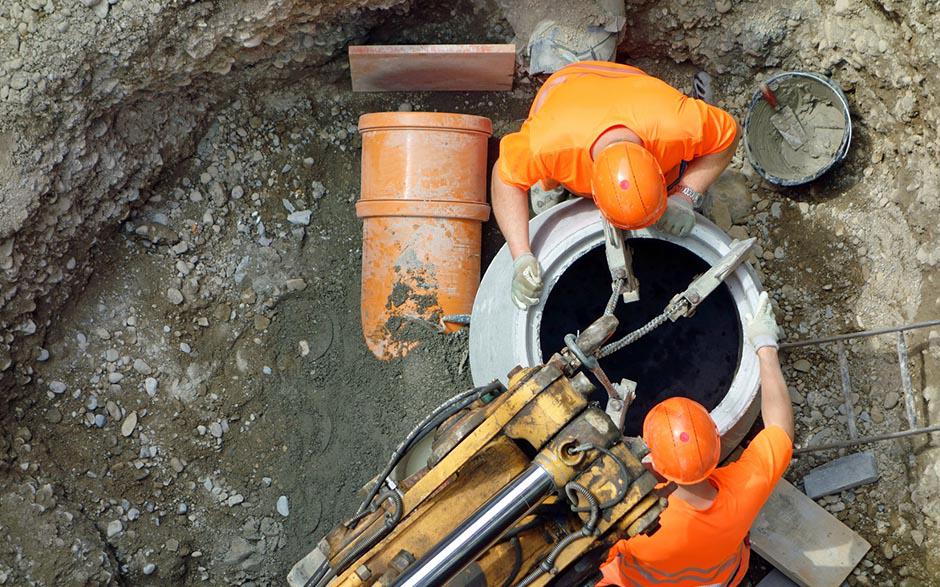 assainissement canalisation Maisse